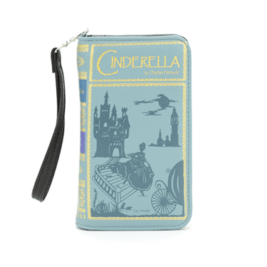 Cinderella Book Wallet in Vinyl - Ziya Blue