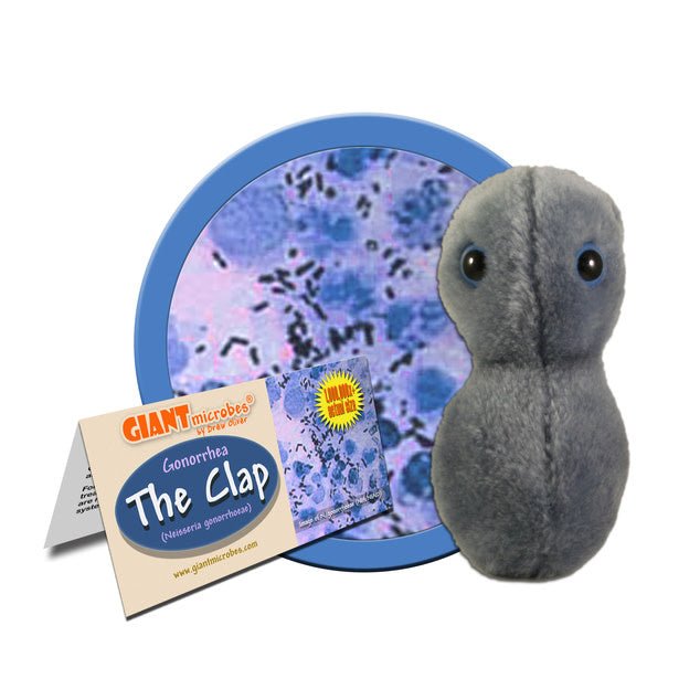 Clap Back: The Gonorrhea Plush - Ziya Blue
