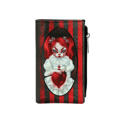 Clown Girl Wallet - Ziya Blue