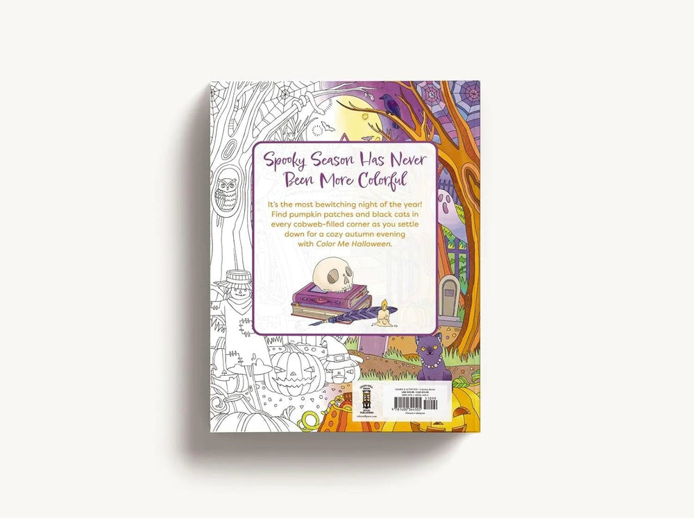 Color Me Halloween: A Spooky Coloring Book - Ziya Blue