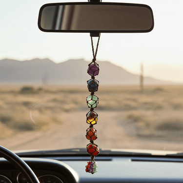 Crystal Car Hangers - Ziya Blue