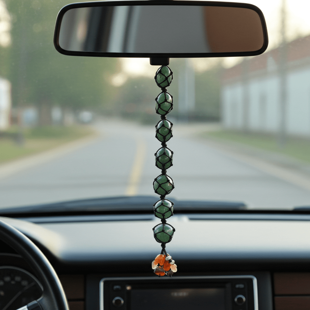 Crystal Car Hangers - Ziya Blue