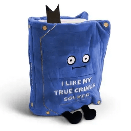 Cuddle & Conspiracy: True Crime Plush - Ziya Blue