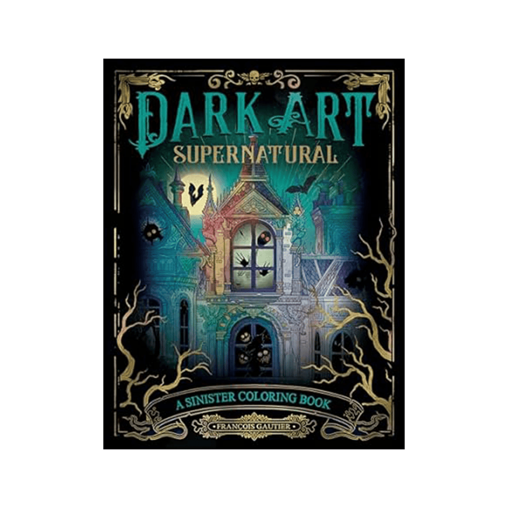 Dark Art Supernatural: A Sinister Colouring Book - Ziya Blue