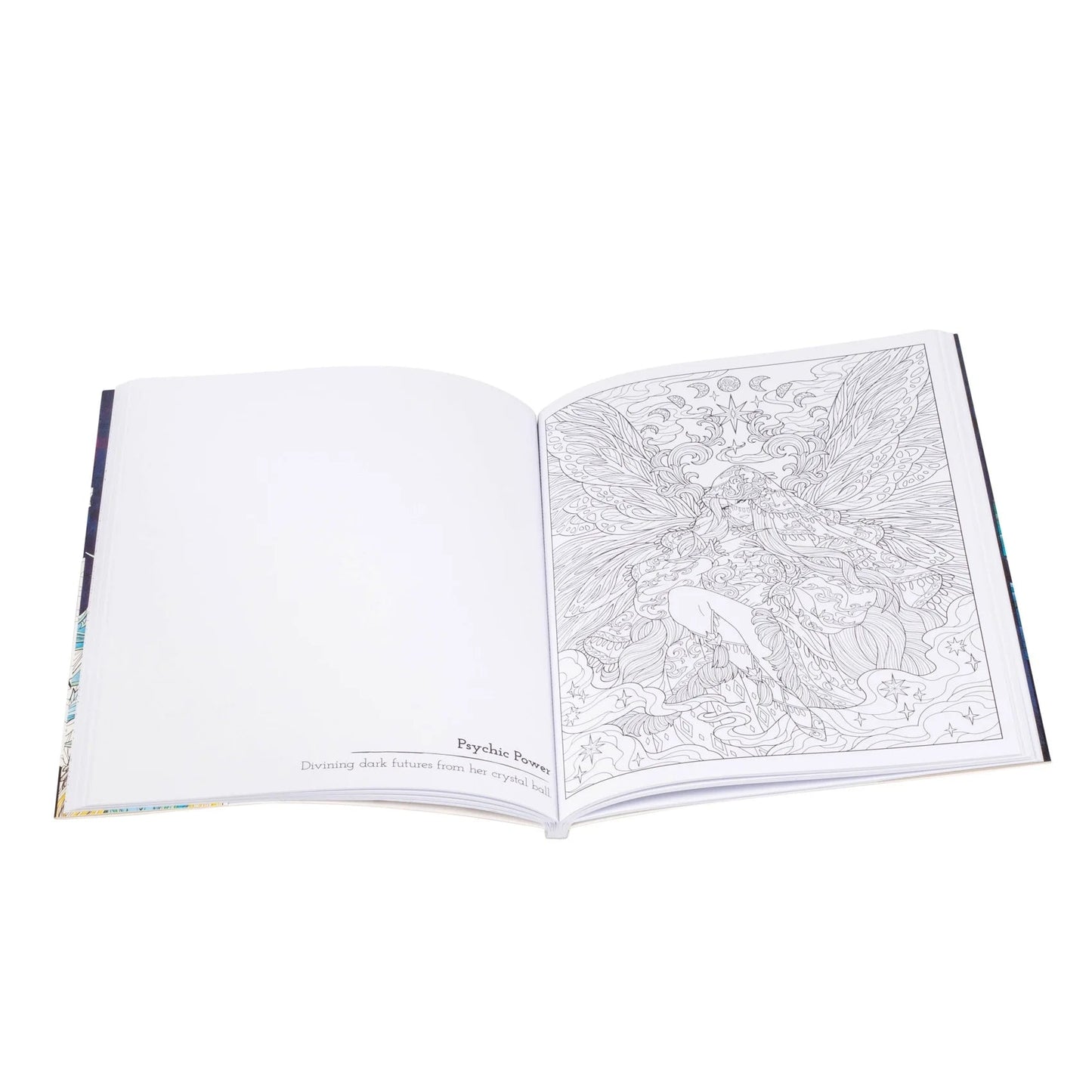 Dark Fairies: A Cursed Coloring Experience - Ziya Blue