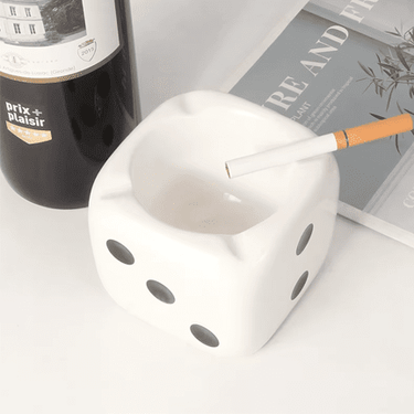 Dice Cigarette Ashtray - Ziya Blue