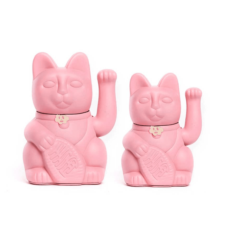 Diminuto Lucky Cats - Ziya Blue