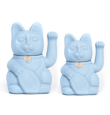 Diminuto Lucky Cats - Ziya Blue