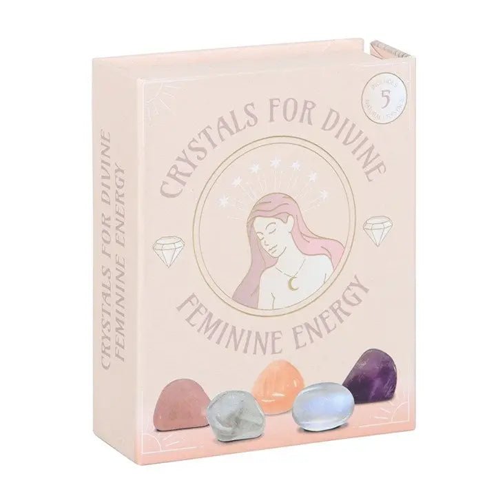 Divine Feminine Energy Crystal Set - Ziya Blue
