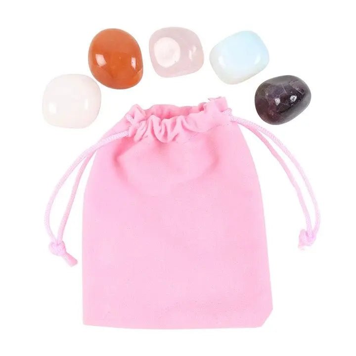 Divine Feminine Energy Crystal Set - Ziya Blue