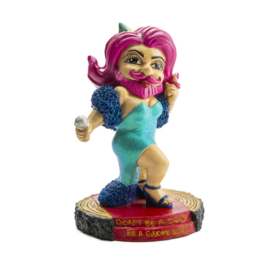 Drag Queen Gnome - Ziya Blue