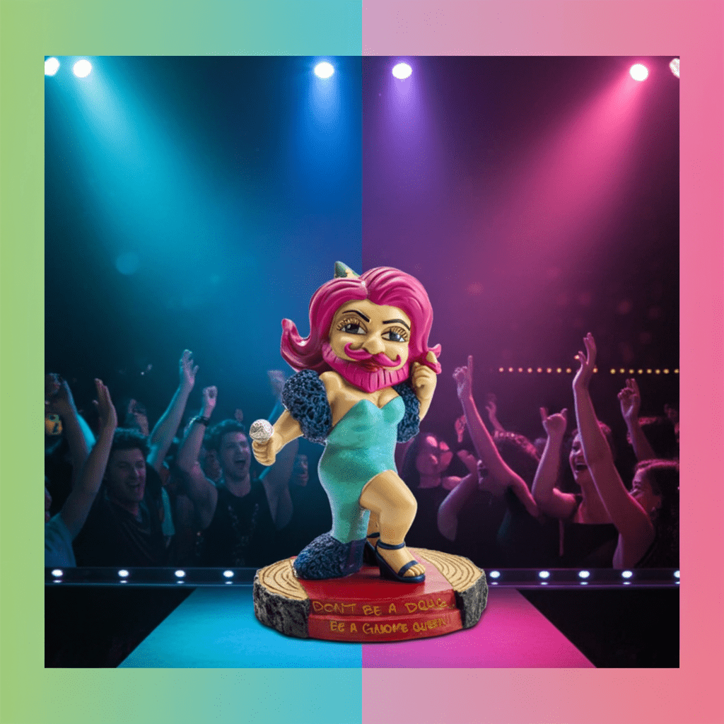 Drag Queen Gnome - Ziya Blue