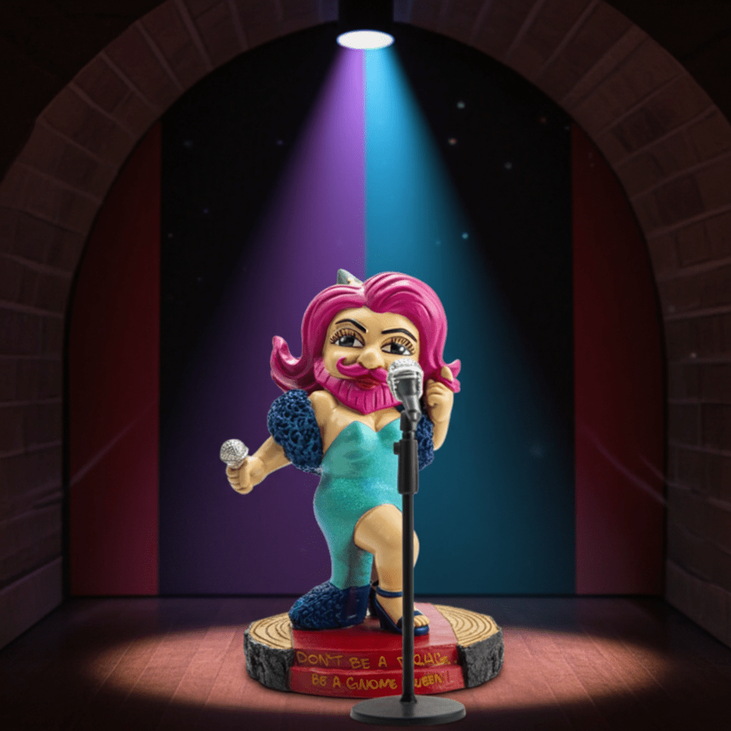 Drag Queen Gnome - Ziya Blue
