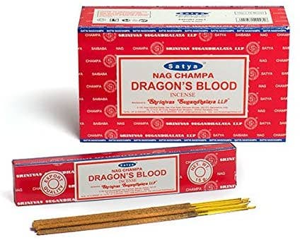 Dragon's Blood Incense Sticks (15 g.) 🔥✨ - Ziya Blue