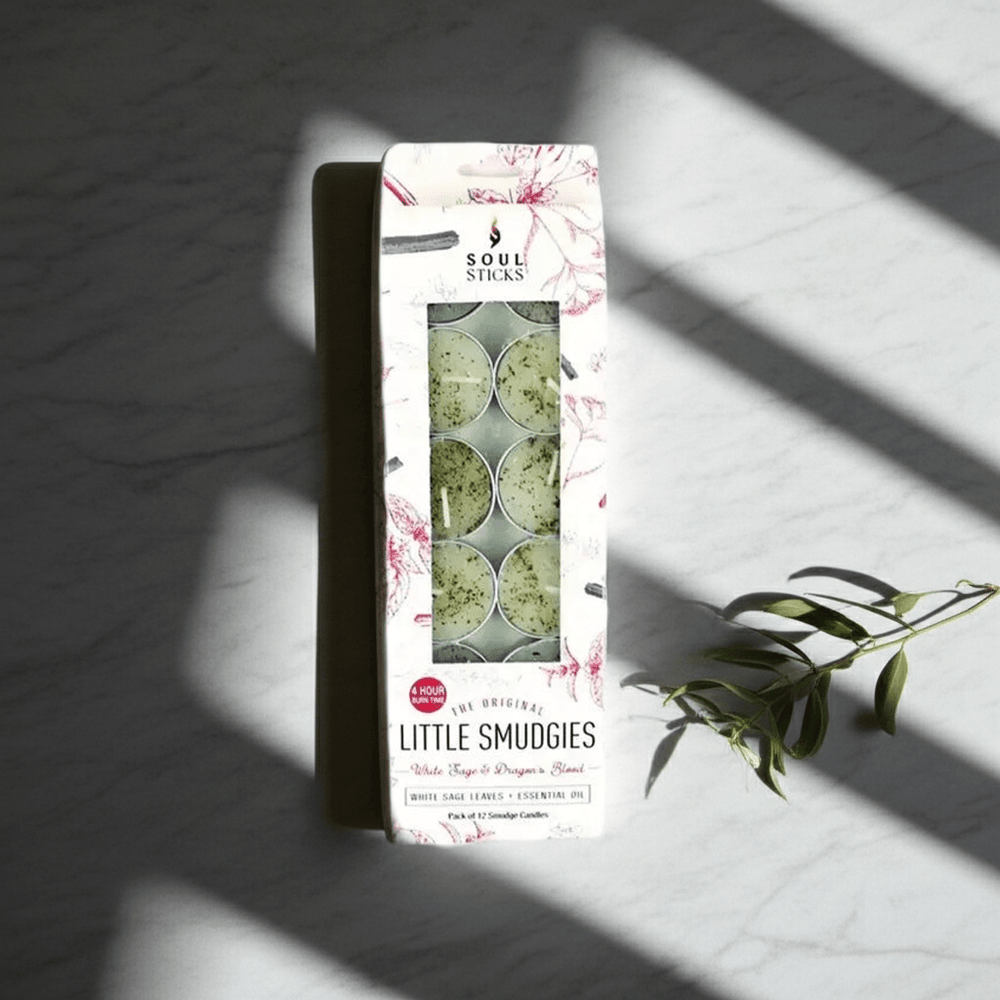 Dragons Blood Little Smudgies Candles - Ziya Blue