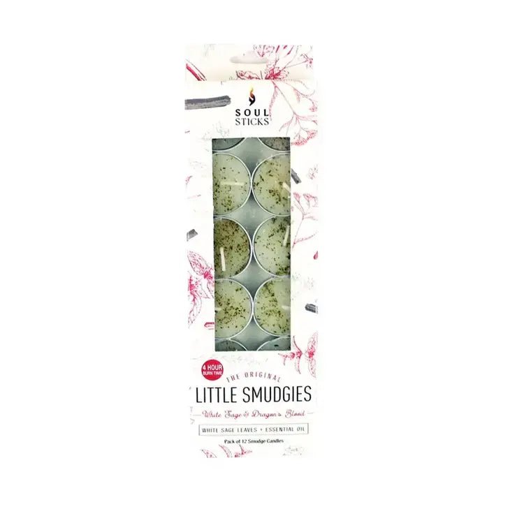Dragons Blood Little Smudgies Candles - Ziya Blue
