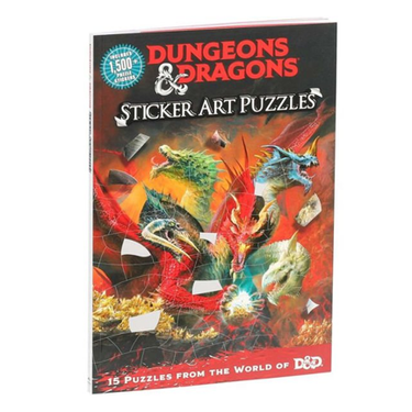 Dungeons & Dragons Sticker Art Puzzles - Ziya Blue