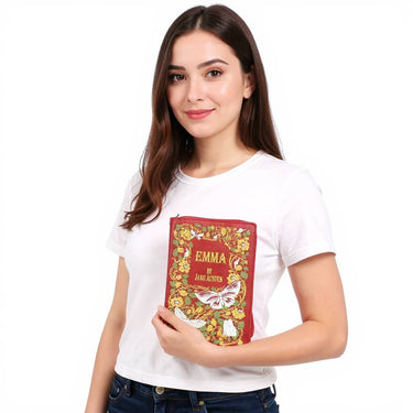 Emma Book Clutch Bag