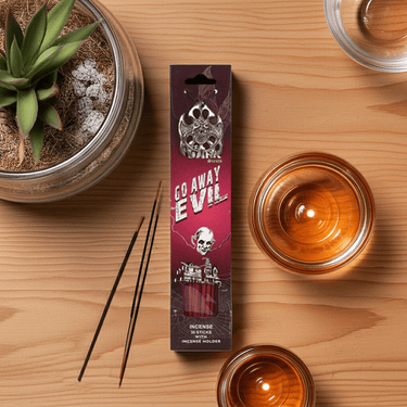 Evil Be Gone: Rose - Scented Incense Set" 🌹✨ - Ziya Blue