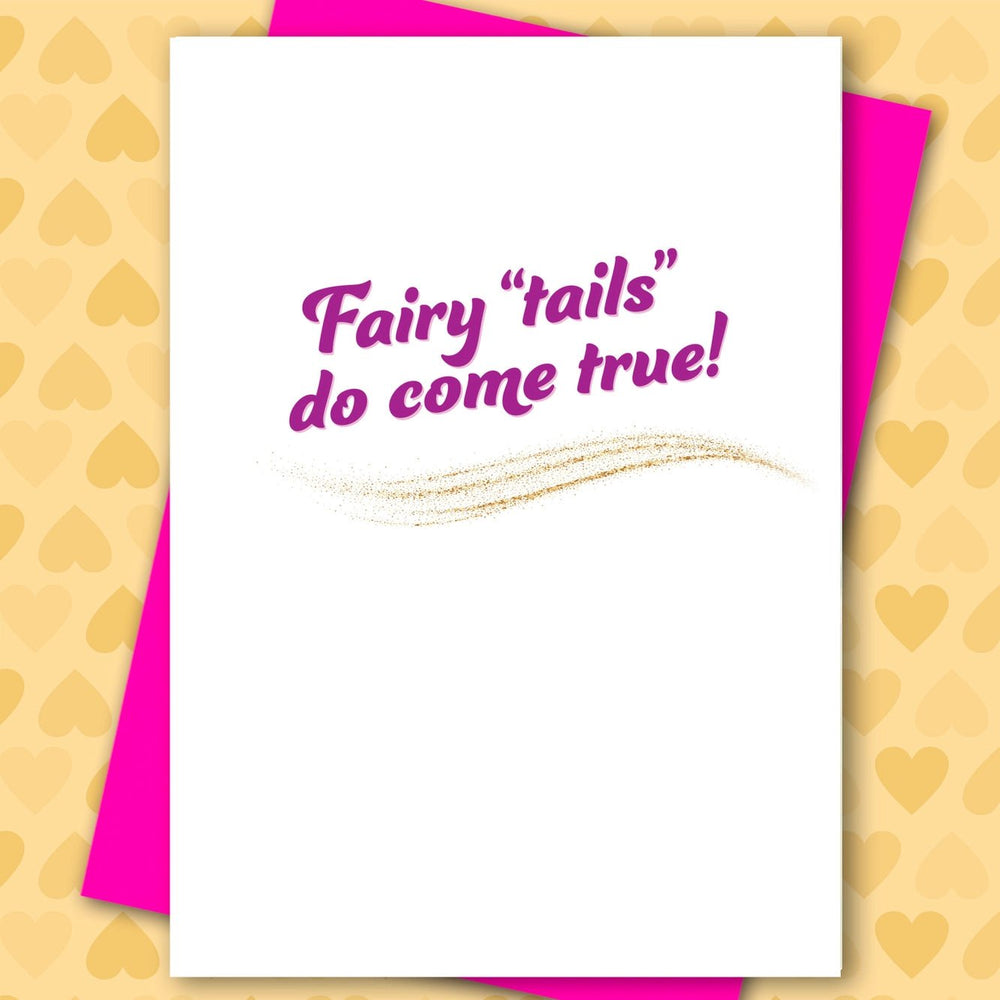 "Fairy Tails" Gay Greeting Card - Ziya Blue