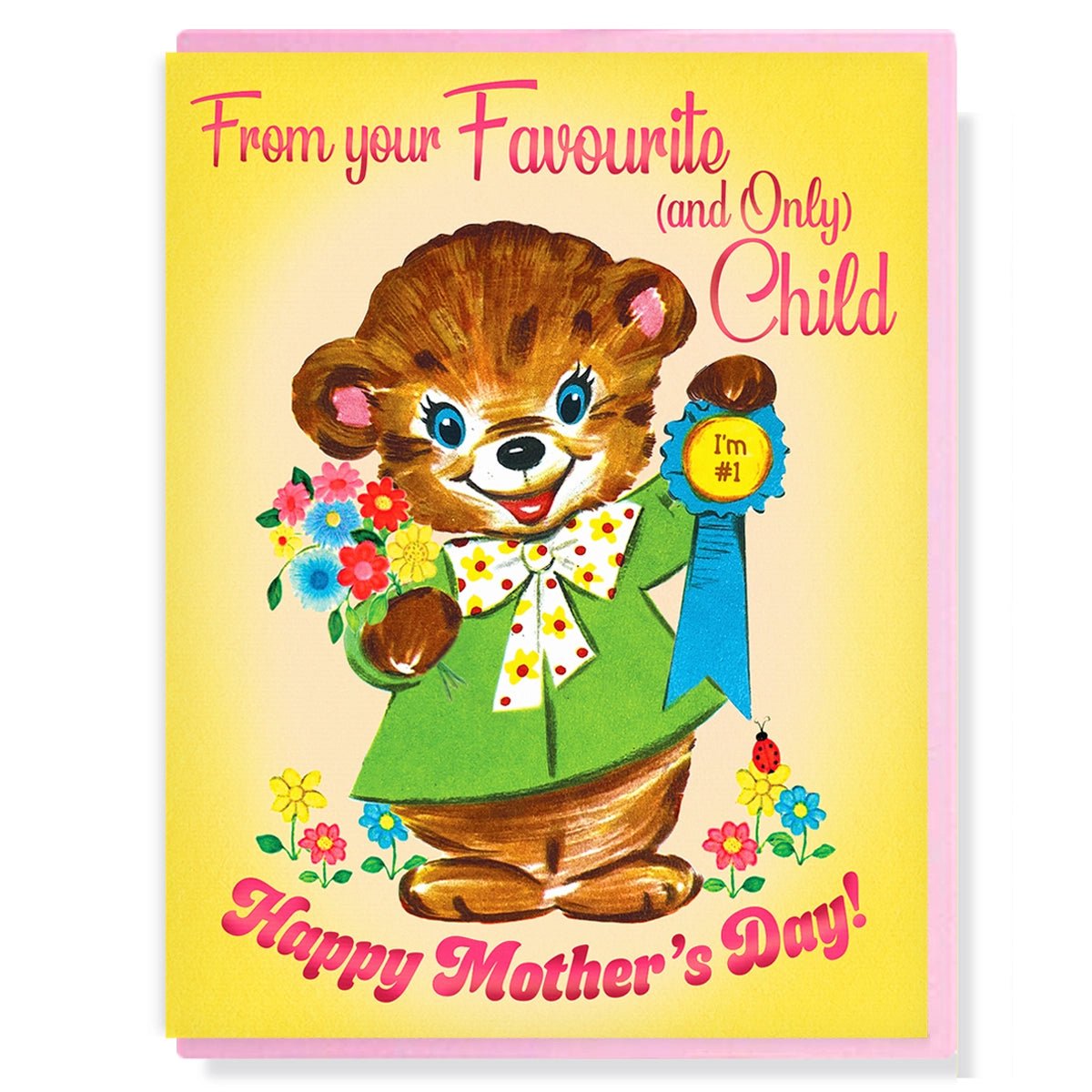 Favourite (And Only) Child Card - Ziya Blue