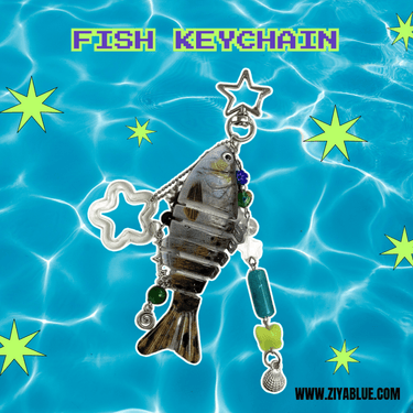 Fish Lure Keychain – The "Keeper" - Ziya Blue