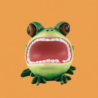 Frog Ashtray (Two Styles) - Ziya Blue