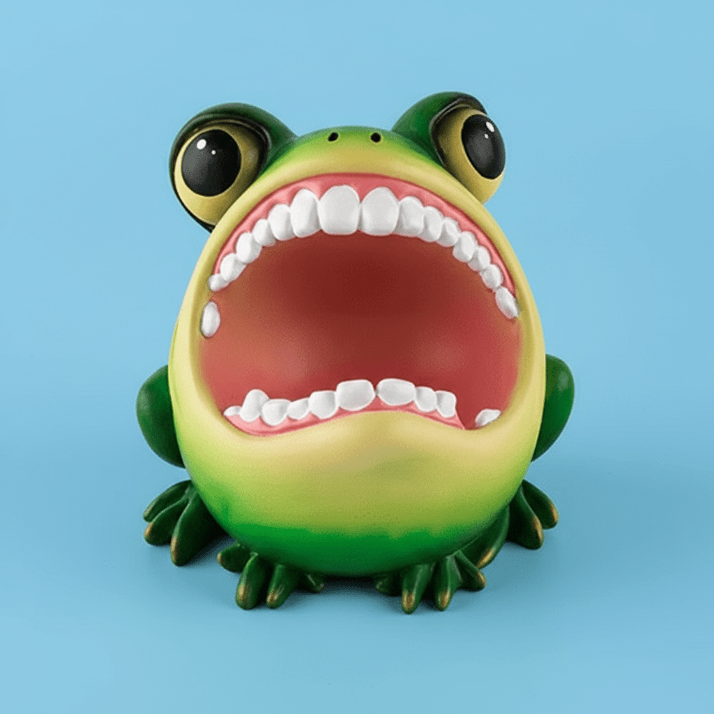 Frog Ashtray (Two Styles) - Ziya Blue