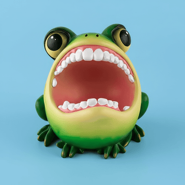 Frog Ashtray (Two Styles) - Ziya Blue