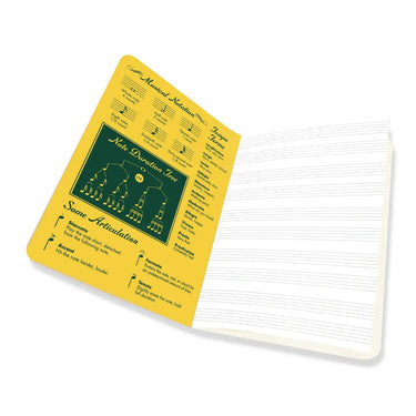 Full Size Music Notebook - Ziya Blue