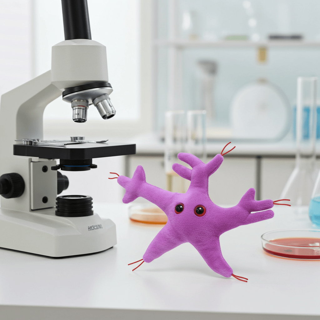 Glial Cell Plush! - Ziya Blue