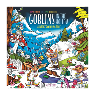 Goblins in the Hollow: An Artist's Coloring Book - Ziya Blue