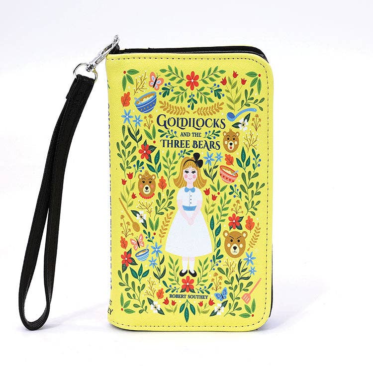 Goldilocks and the Three Bears Wallet 📚 - Ziya Blue