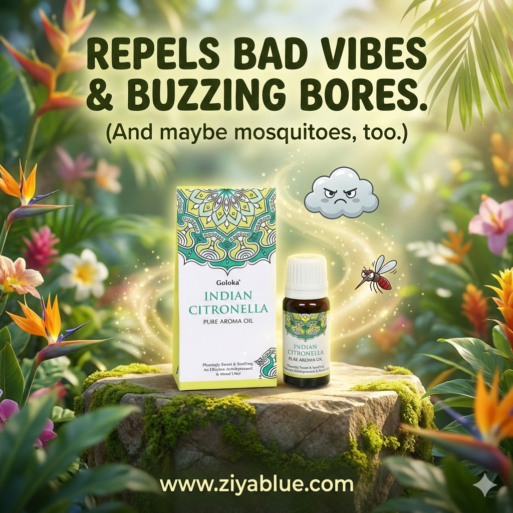 Goloka Pure Aroma Oil - Ziya Blue