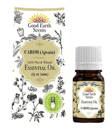 Good Earth Scents - Carom Essential Oil (10 ml.) - Ziya Blue