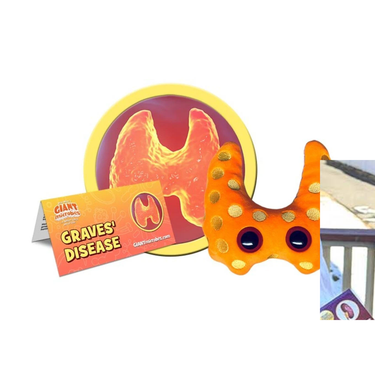 Graves’ Disease Thyroid Plush! - Ziya Blue