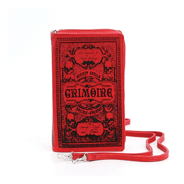 Grimoire Book Clutch Bag - Ziya Blue