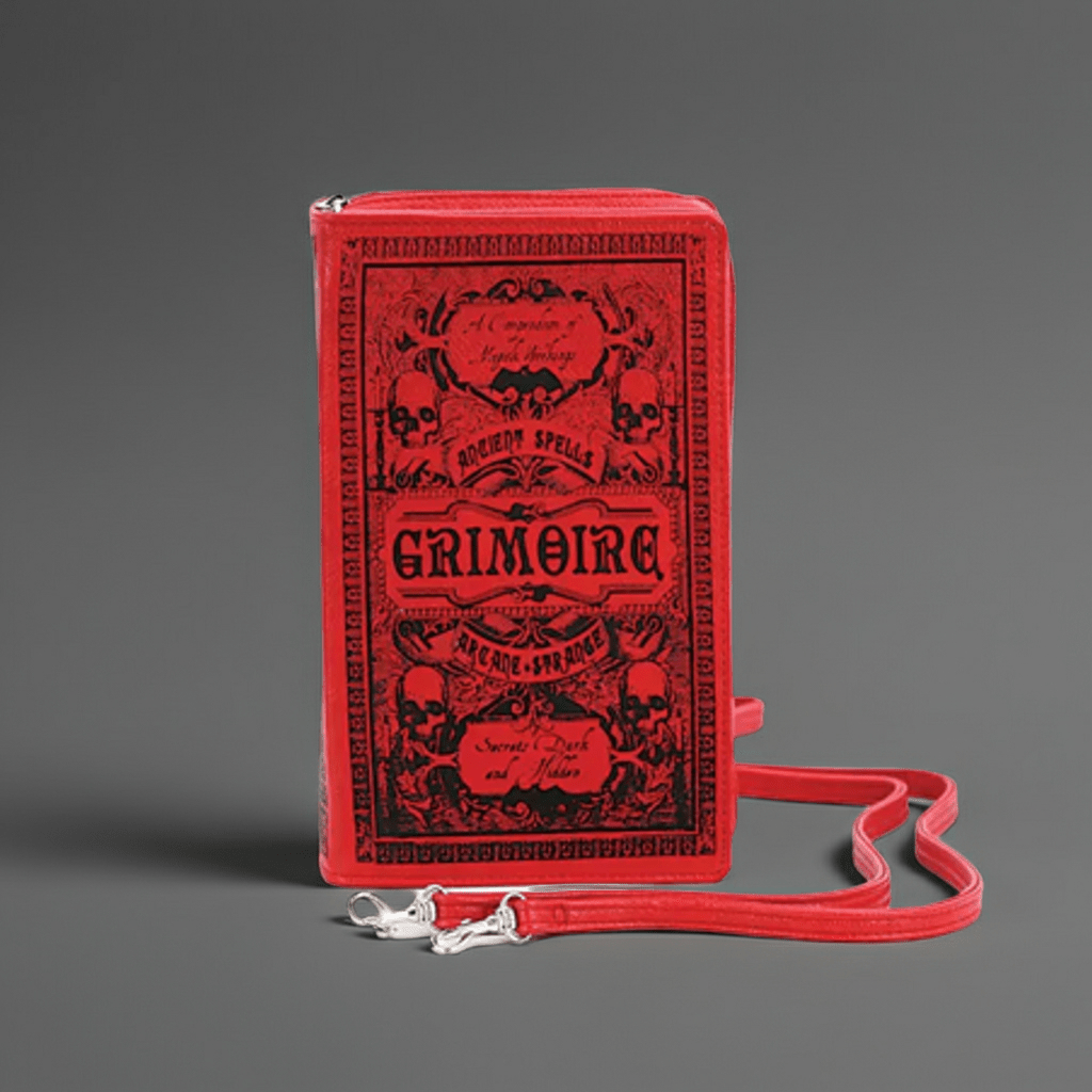 Grimoire Book Clutch Bag - Ziya Blue