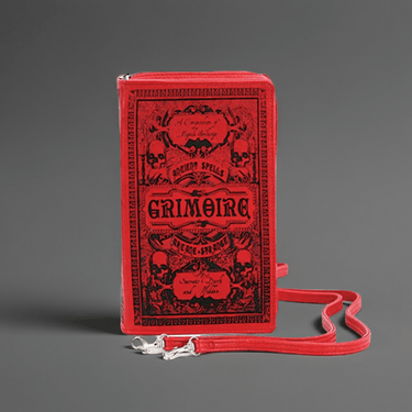 Grimoire Book Clutch Bag - Ziya Blue