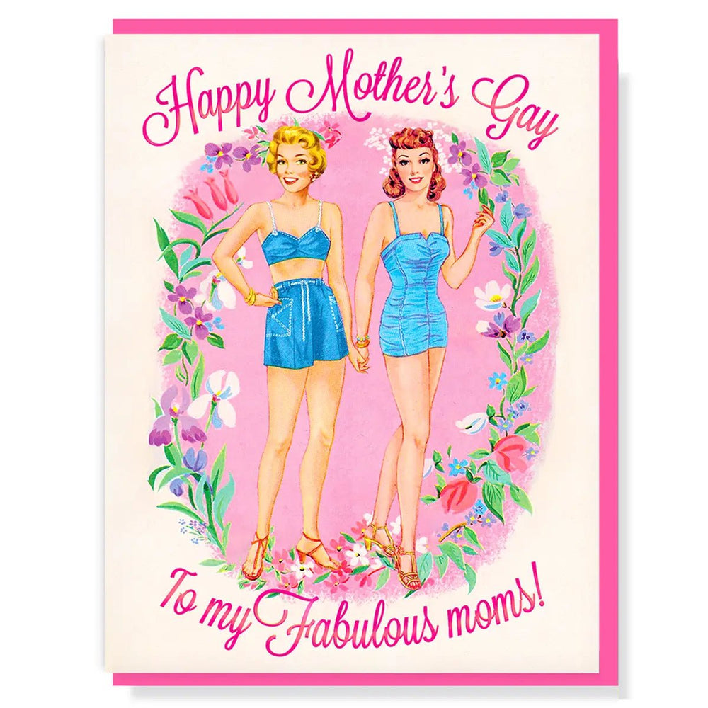 Happy Mother's Gay Card - Ziya Blue