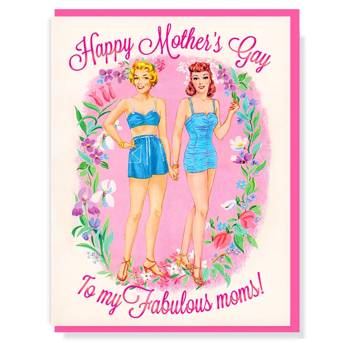Happy Mother's Gay Card - Ziya Blue