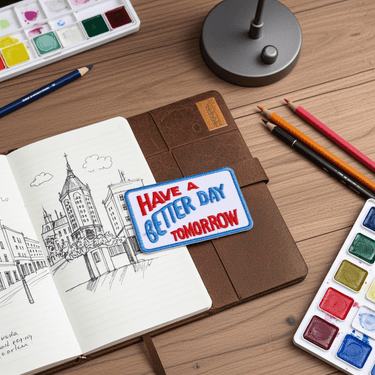 Have A Better Day Tomorrow Patch - Ziya Blue