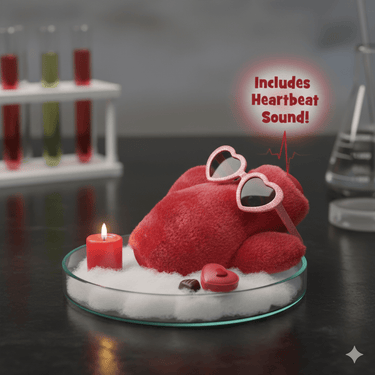 Heart Cell (With Sound) Plush - Ziya Blue