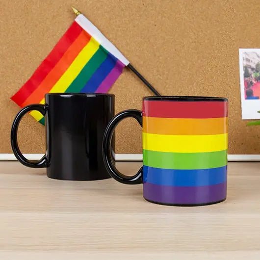 Heat Reveal Rainbow Mug - Ziya Blue