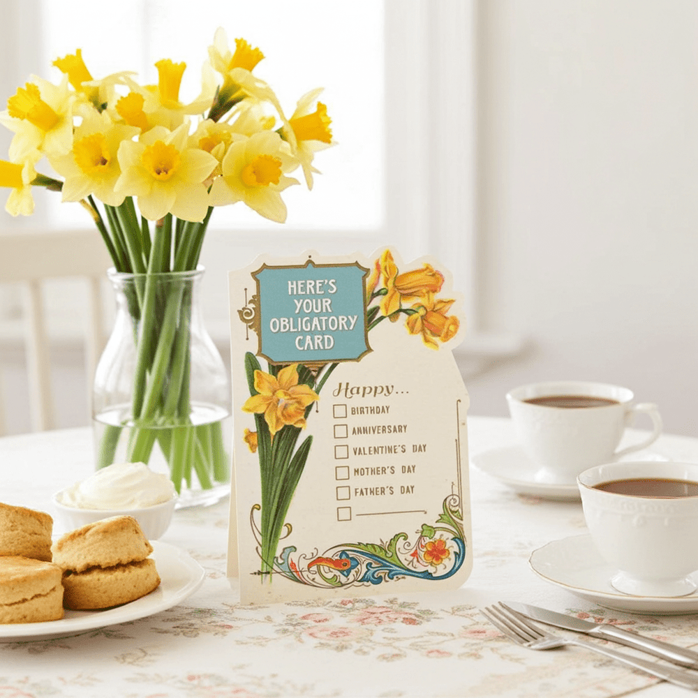 "Here's Your Obligatory Card" - Ziya Blue