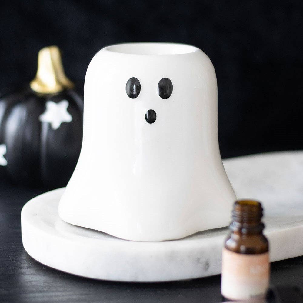 Hey Boo Ghost Wax/Oil Burner - Ziya Blue