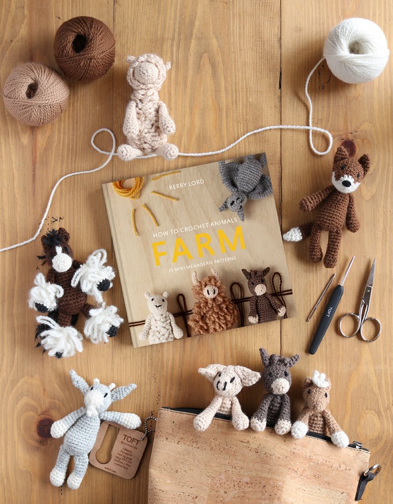How to Crochet Animals Farm - Ziya Blue
