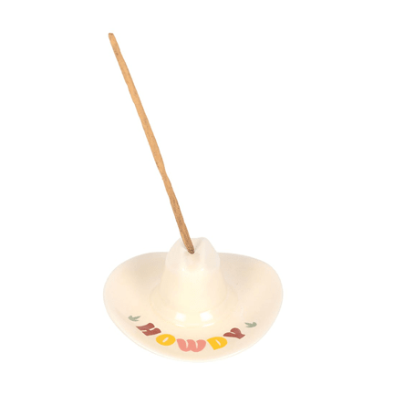 Howdy Hat Incense Holder - Ziya Blue