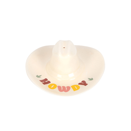 Howdy Hat Incense Holder - Ziya Blue