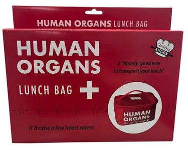 "Human Organs" Insulated Lunch Bag | The Ultimate Theft Deterrent - Ziya Blue